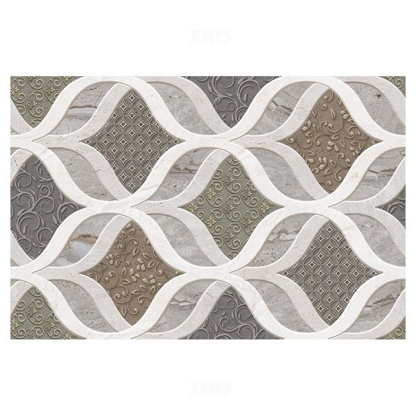 Orient Bell Echo Grey HL Glossy 450 mm x 300 mm Ceramic Wall Tile