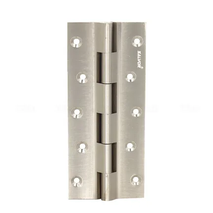 Salvor RLWY SS Matte 6 x 1.1/8 x 1/8 in. Brass Railway Hinge Salvor RLWY SS Matte 6 x 1.1/8 x 1/8 in. Brass Railway Hinge