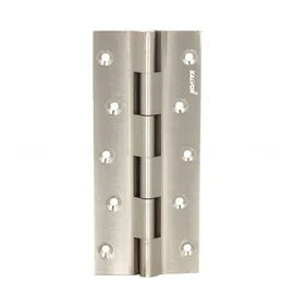 Salvor RLWY SS Matte 6 x 1.1/8 x 1/8 in. Brass Railway Hinge