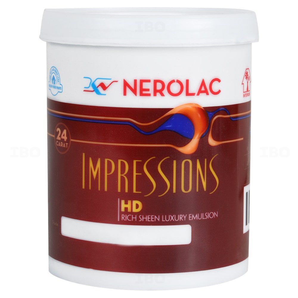 Nerolac Impressions 24 Carat 0.9 L PLE3 Interior Emulsion - Base