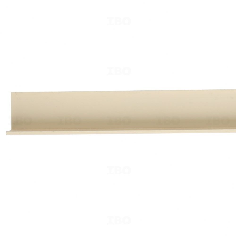 DM 25 mm Ivory Tile Right Angle Profile