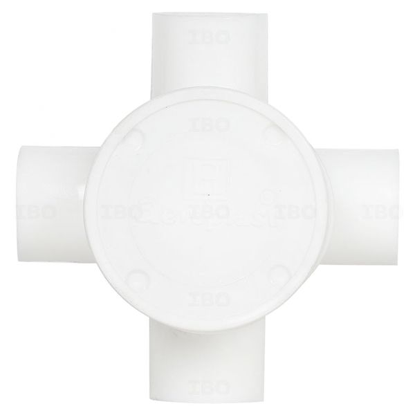 Superflex 25 mm PVC Junction Box Deep 4 Way Superflex 25 mm PVC Junction Box Deep 4 Way