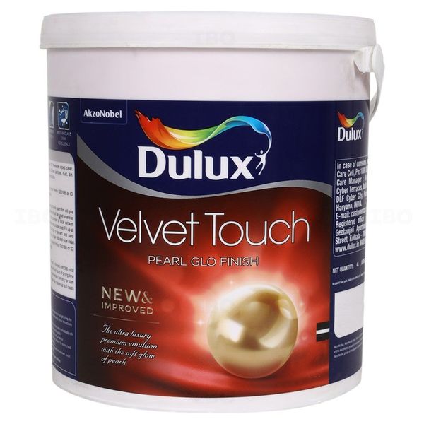 Dulux Paints Velvet Touch Pearl Glo 3.6 L Red Base Interior Emulsion - Base Dulux Paints Velvet Touch Pearl Glo 3.6 L Red Base Interior Emulsion - Base
