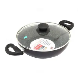 prestige 36310 Omega Deluxe 24 cm Non Stick Induction Base Kadhai
