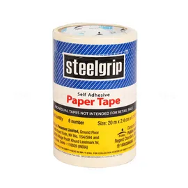 STEELGRIP SELF ADHV.PAPER TAPE[24MMX20M]