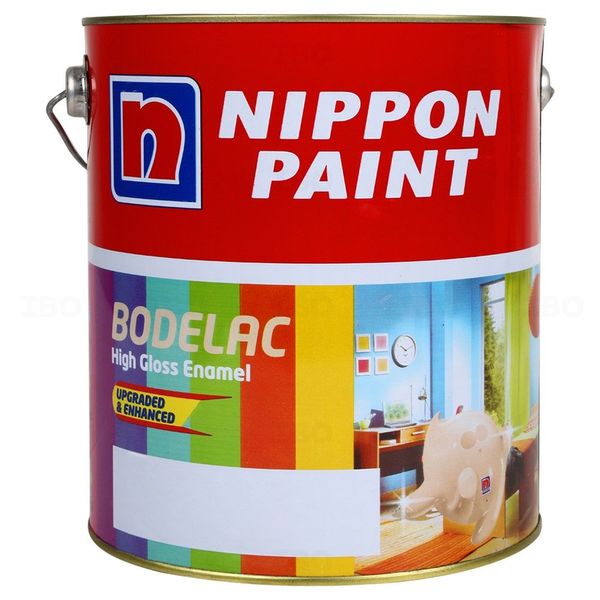 Nippon Bodelac 4 L Black Enamel-Color
