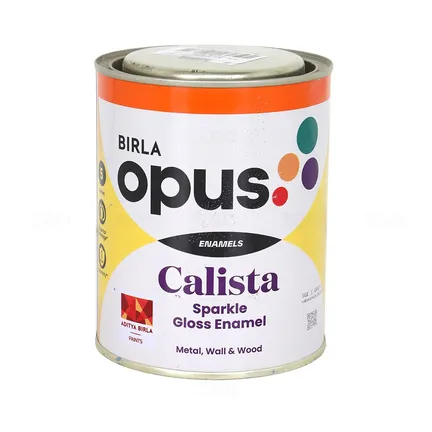 BIRLA opus SGE 23 Calista Sparkle Gloss 1 L Smoke Grey Enamel-Color BIRLA opus SGE 23 Calista Sparkle Gloss 1 L Smoke Grey Enamel-Color