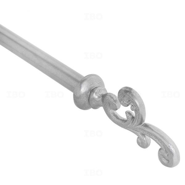 Decor Mart 36 in. x 66 in. SS Finish Curtain Rod