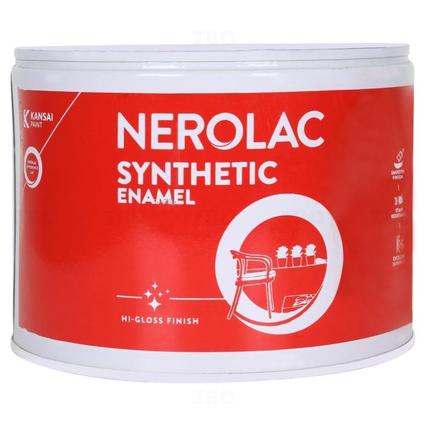 Nerolac Synthetic 10 L Brilliant White Enamel-Color Nerolac Synthetic 10 L Brilliant White Enamel-Color