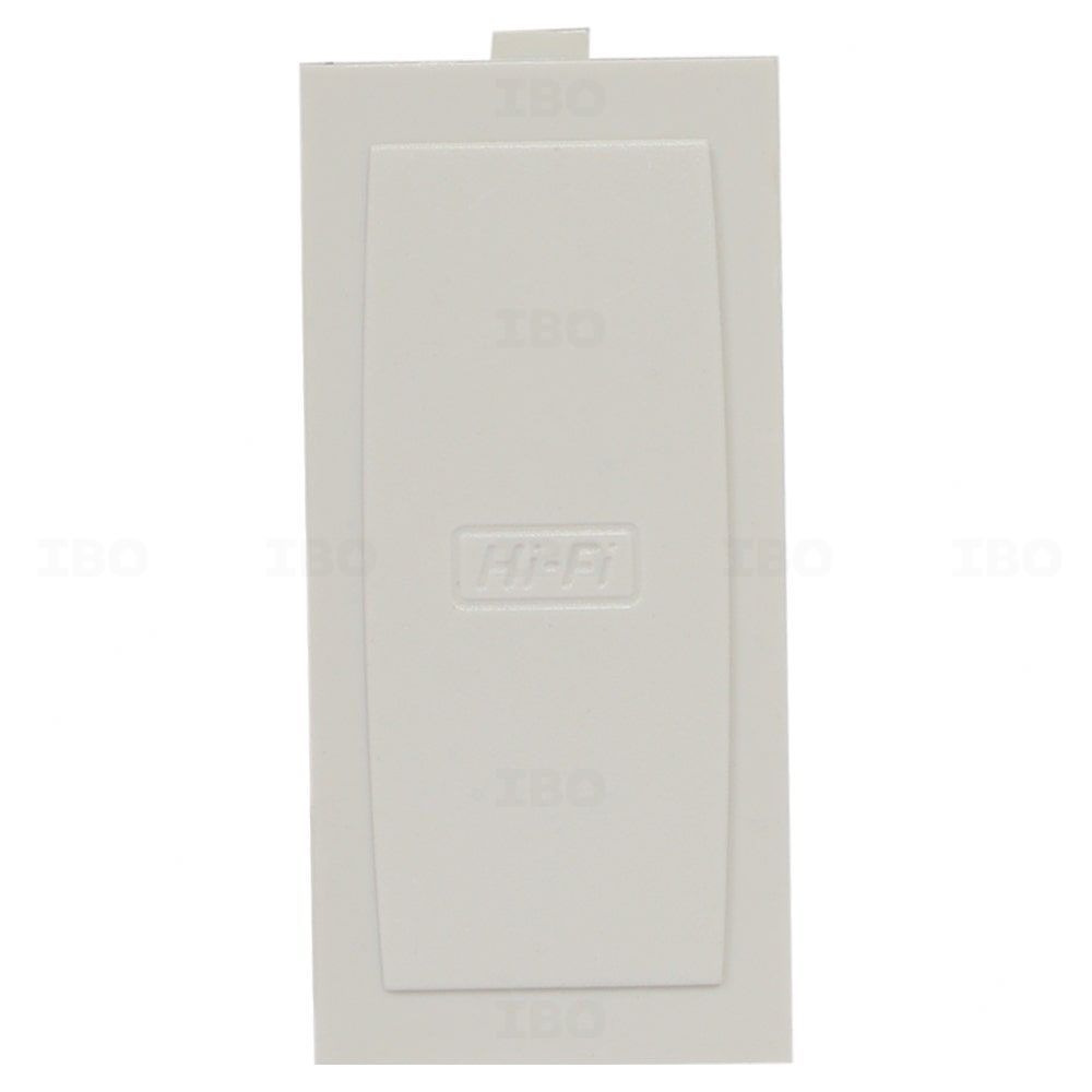 Hifi Hi-Class 1 Module White Blank Plate Cover
