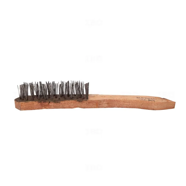 Unbranded Wooden Handle Wire brush General Purpose