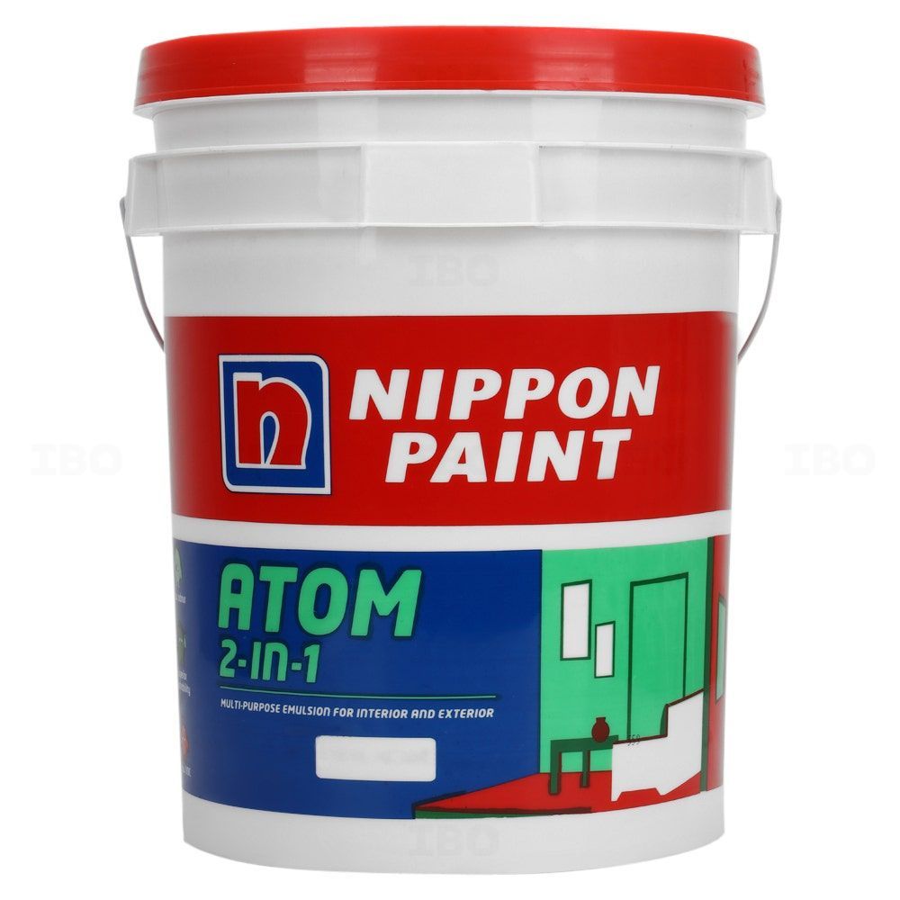 Nippon Atom 2 In 1 19.5 L AT 3B Exterior Emulsion - Base Nippon Atom 2 In 1 19.5 L AT 3B Exterior Emulsion - Base