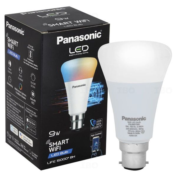 Panasonic 9W B22 RGB Wifi LED Bulb