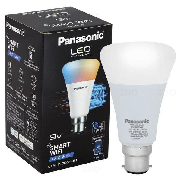 Panasonic Smart Wifi 9 W RGB LED Bulb