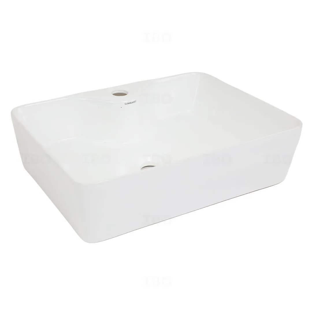 Sunhearrt Pulpis 485 x 370 x 130 mm Table Top Basin with Hole