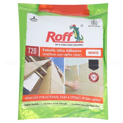 Roff Extrofix Ultra (T20) 20 kg White Tile Cementitious Adhesive Roff Extrofix Ultra (T20) 20 kg White Tile Cementitious Adhesive