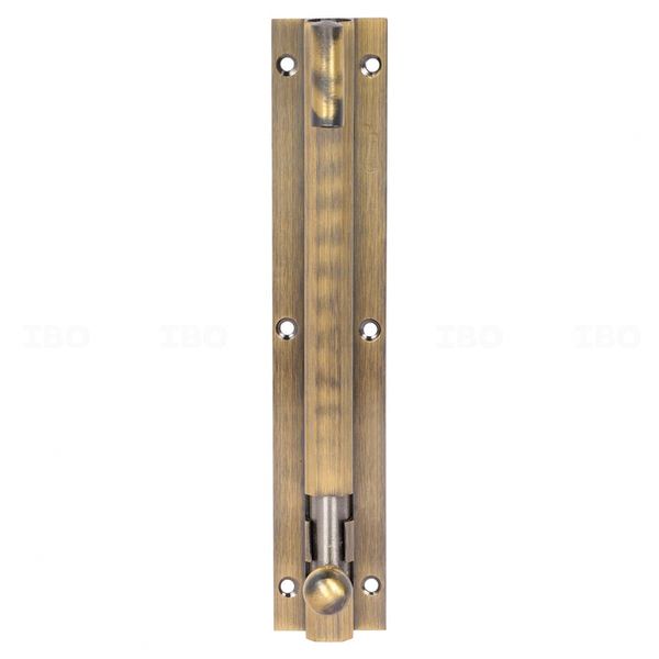 Amee MRBL Antique 6 in. Brass Tower Bolt