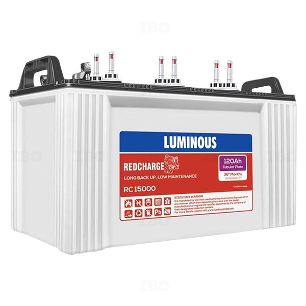 Luminous 120 Ah Tubular Battery