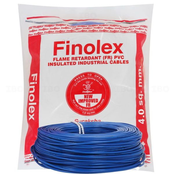 Finolex FR Project Pack 4 sq mm Blue 180 m FR PVC Insulated Wire