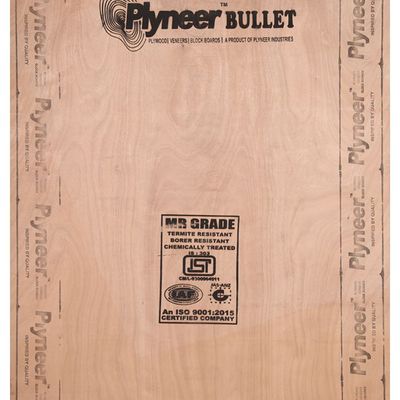 Plyneer Bullet 7 ft. x 4 ft. 16 mm MR Plywood