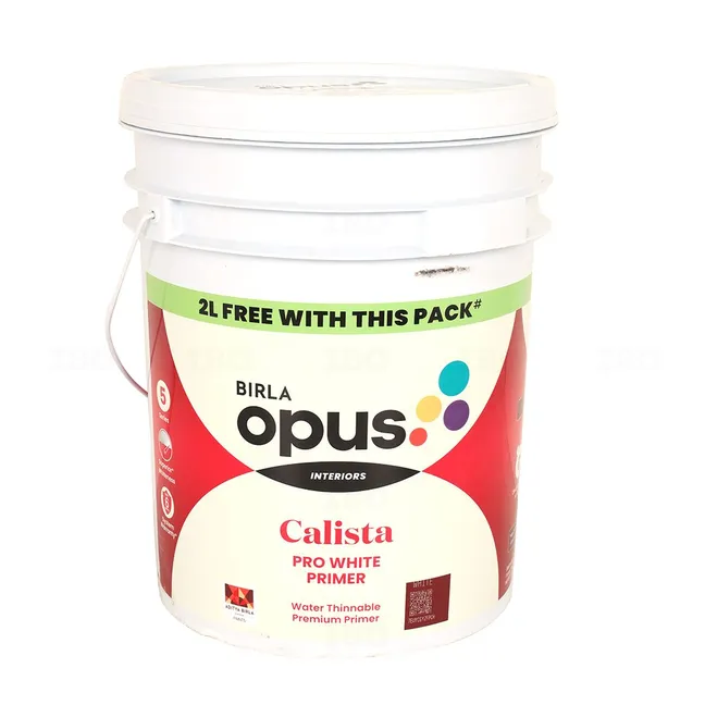 BIRLA opus PCP Calista Perfect Choice White Exterior 10 L Wall Primer BIRLA opus PCP Calista Perfect Choice White Exterior 10 L Wall Primer