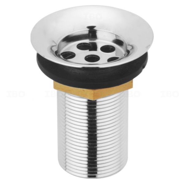 Goeka 32 mm 3.5 in. Half Threaded Stainless Steel Waste Coupling