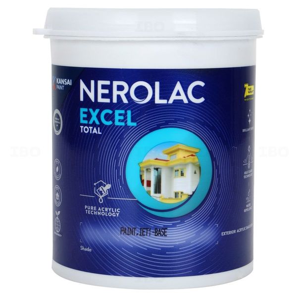 Nerolac Excel Total 1 L IET1 Exterior Emulsion - Base Nerolac Excel Total 1 L IET1 Exterior Emulsion - Base