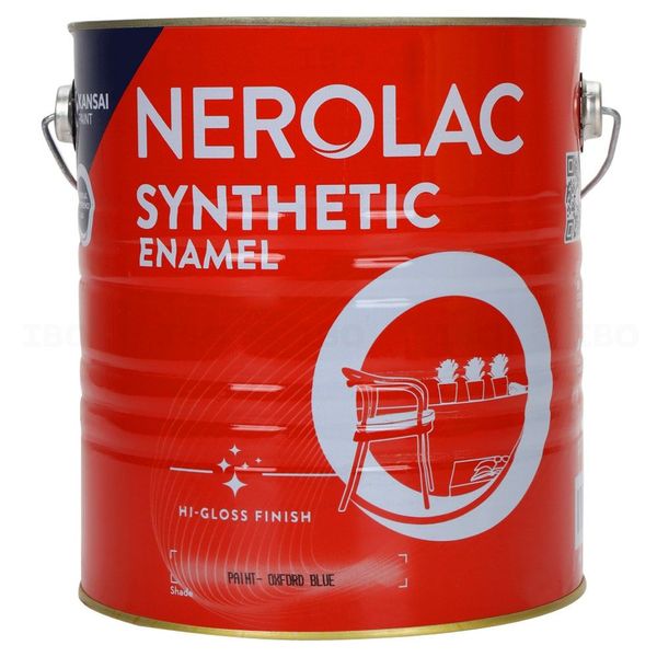 Nerolac Synthetic 4 L Oxford Blue Enamel-Color