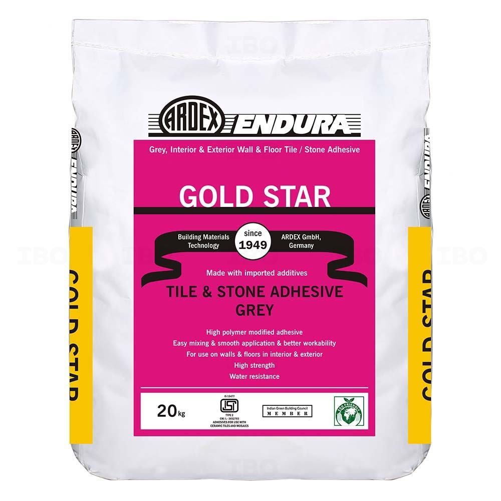 Ardex Endura Gold Star 20 kg Grey Tile Cementitious Adhesive