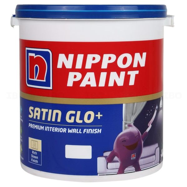 Nippon Satin Glo+ 3.6 L SGP RED Interior Emulsion - Base Nippon Satin Glo+ 3.6 L SGP RED Interior Emulsion - Base