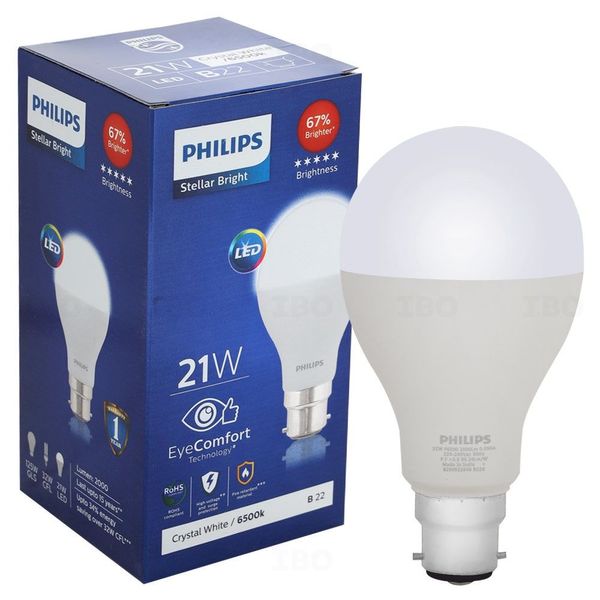 Philips Stellar Bright 21 W B22 Cool Day Light LED Bulb