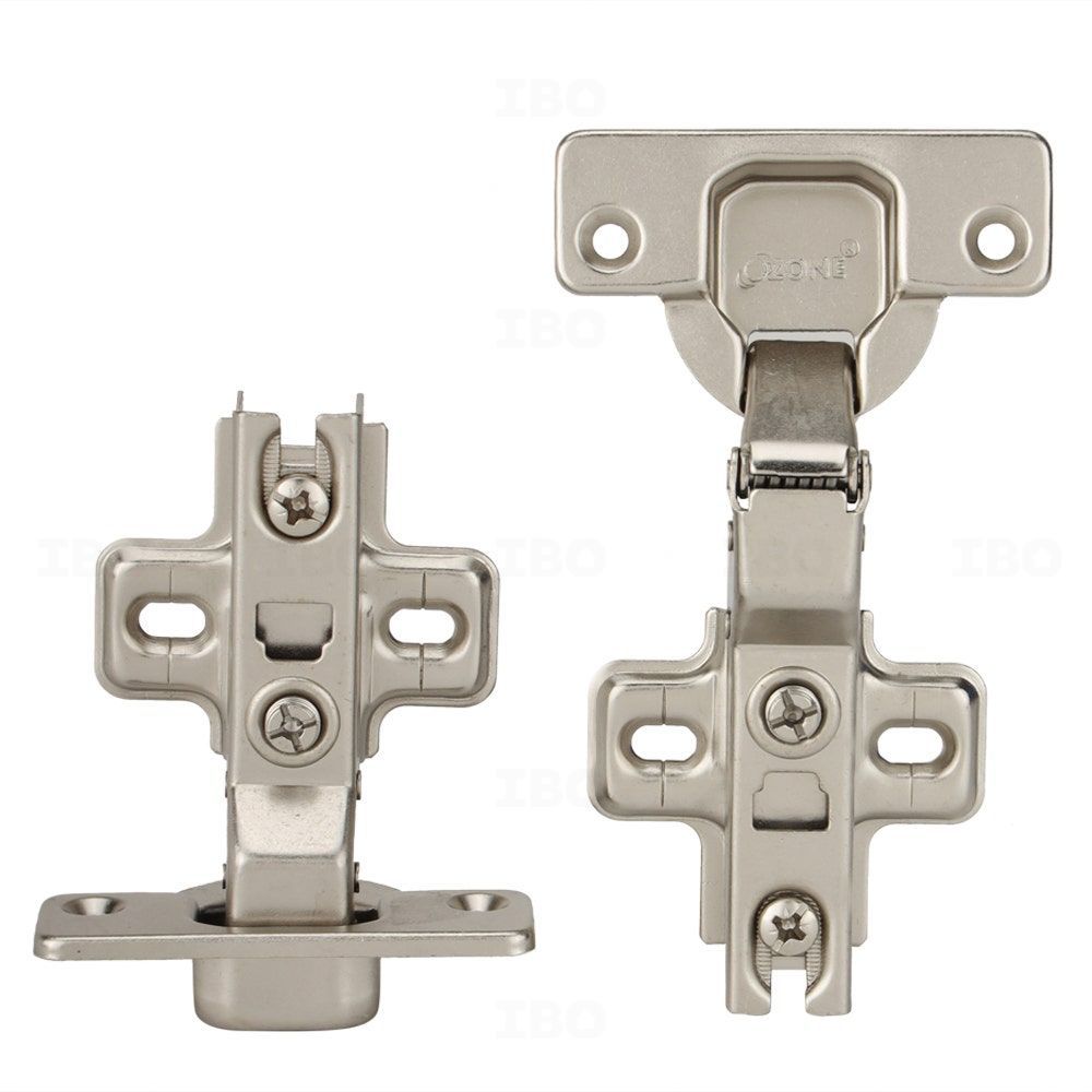 OZONE OEC451 Half Overlay/8 Crank Soft Close Cabinet Hinge