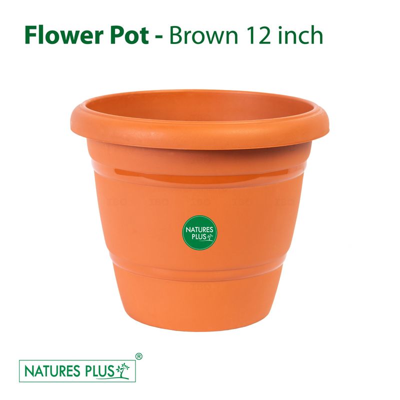 Natures plus Flower Pot 12 Inch
