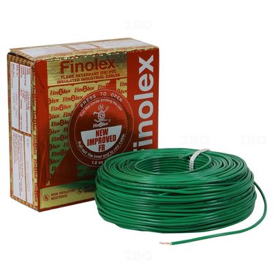 Finolex Gold 1 sq mm Green 90 m FR PVC Insulated Wire
