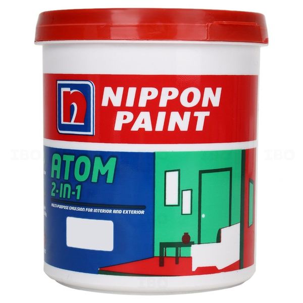 Nippon Atom 2 In 1 950 ml AT 6B Exterior Emulsion - Base Nippon Atom 2 In 1 950 ml AT 6B Exterior Emulsion - Base