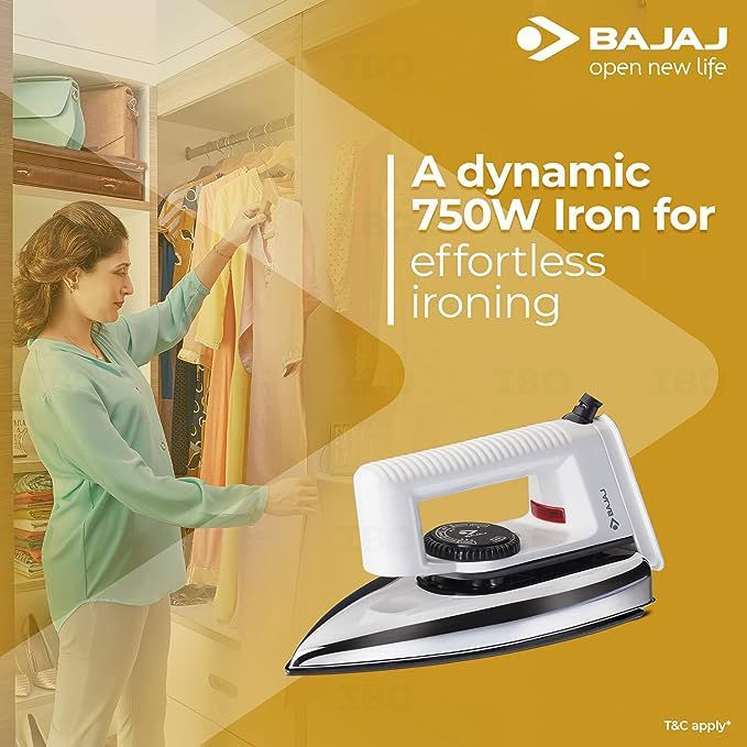 Bajaj popular deals iron box