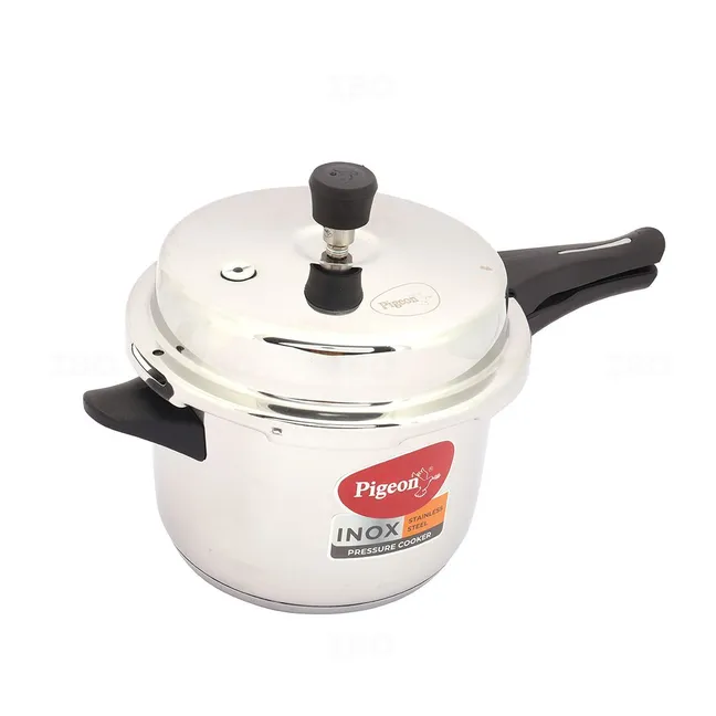 pigeon 14046 INOX 5 Ltr SS Pressure Cooker