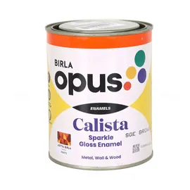 BIRLA opus SGE 20 Calista Sparkle Gloss 1 L Brown Enamel-Color