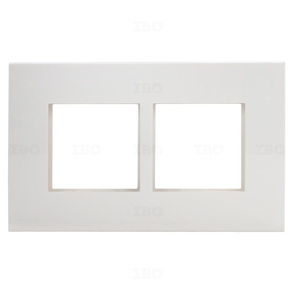 Anchor Penta Modular 4 Module Glossy White Switch Board Plate