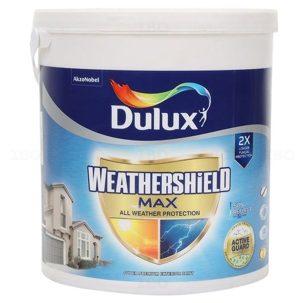 Dulux Paints Weatershield Max 3.9 L Intermediate Base Exterior Emulsion - Base Dulux Paints Weatershield Max 3.9 L Intermediate Base Exterior Emulsion - Base
