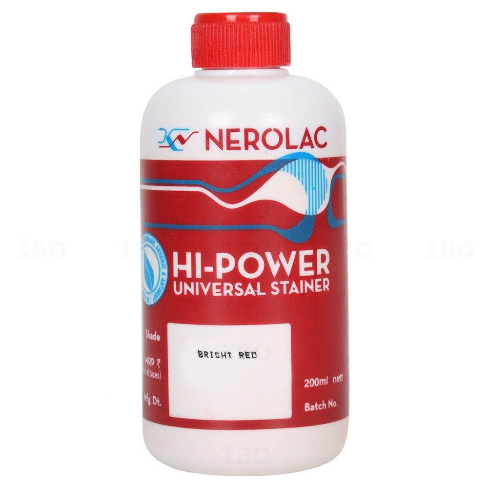 Nerolac Bright Red 200 ml Universal Stainer Nerolac Bright Red 200 ml Universal Stainer
