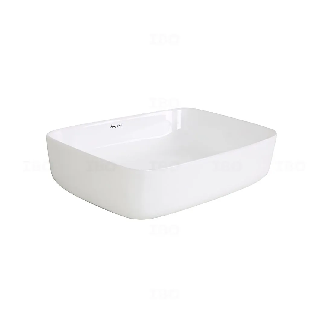 Parryware Pearl 330 mm x 450 mm x 130 mm Snow White Table Top Basin Parryware Pearl 330 mm x 450 mm x 130 mm Snow White Table Top Basin