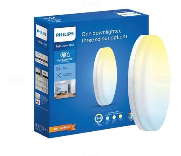 Philips 15W FullGlow 3in1 Surface LED Panel Light