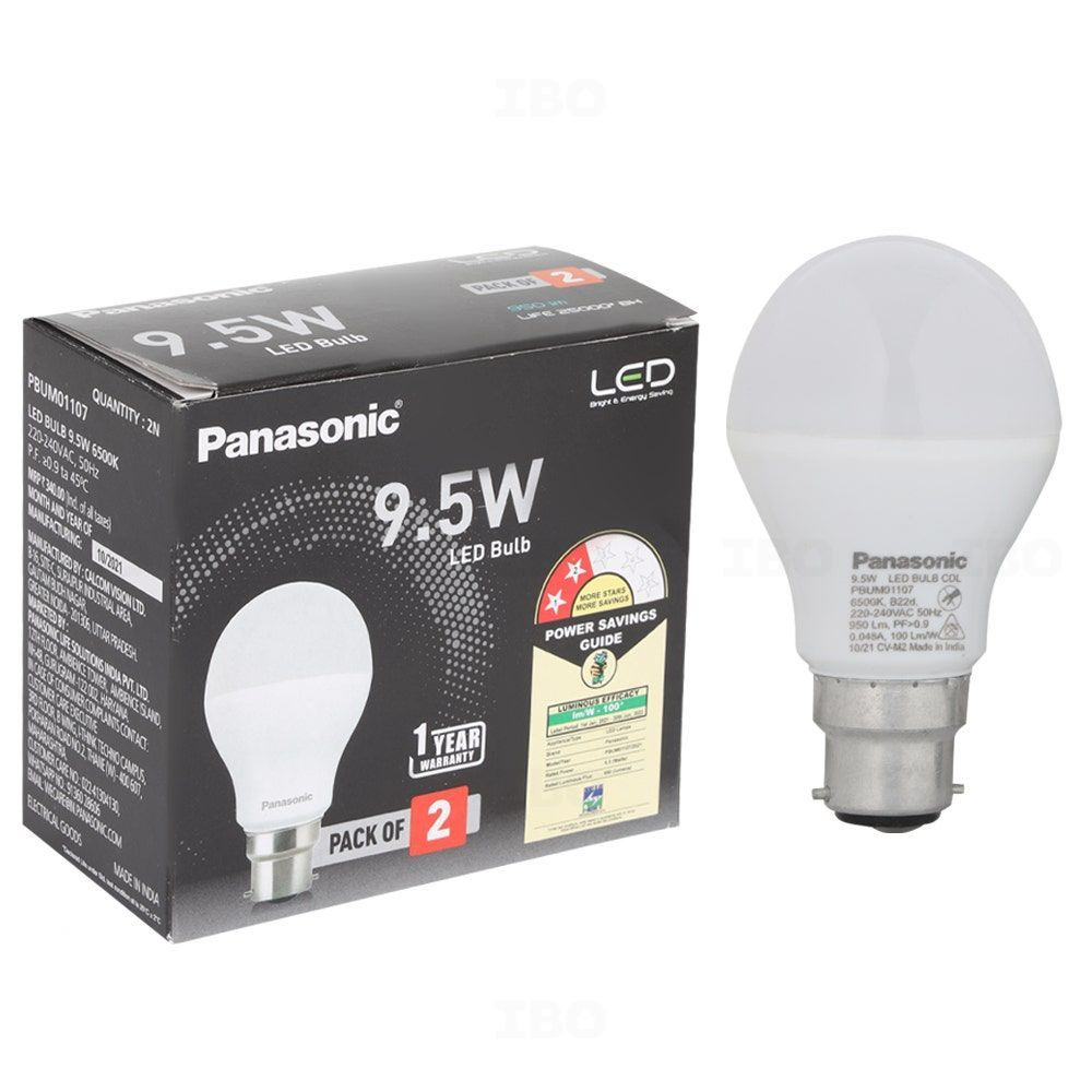 Panasonic Kiglo Omni 9.5 W B22 Cool Day Light LED Bulb