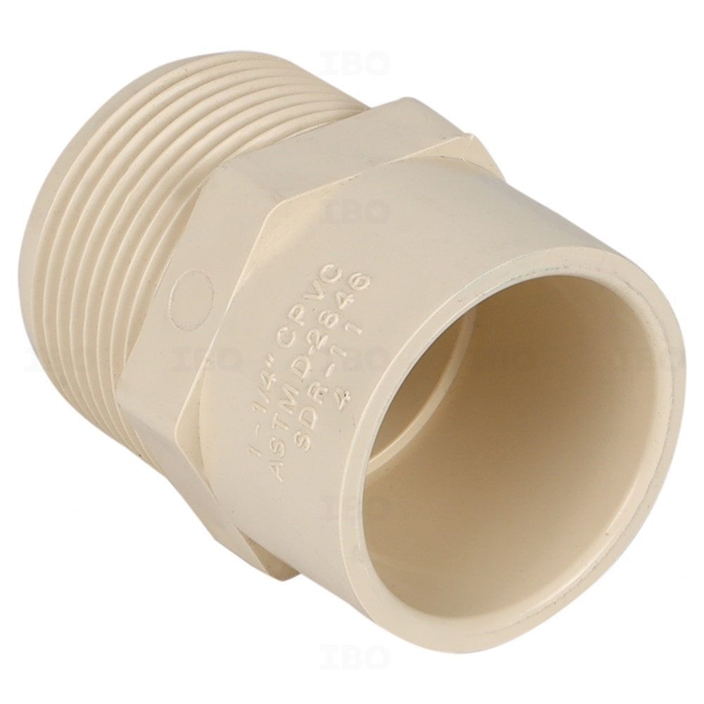 Ashirvad FlowGuard Plus 1¼ in. (32 mm) CPVC Adaptor - MTA