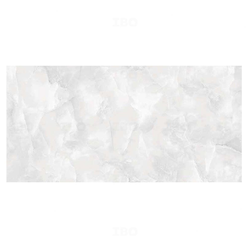 Kajaria Eternity Crystal Bianco Glossy 1200 mm x 600 mm GVT Tile
