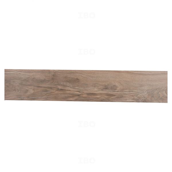 Sunhearrt Bostan Brown Textured 1200 mm x 200 mm GVT Tile