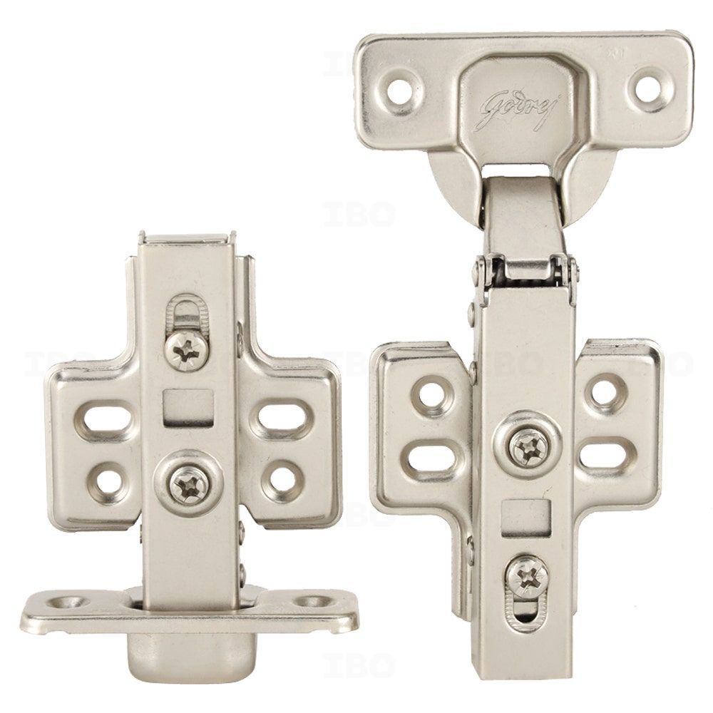 Godrej Half Overlay/8 Crank Soft Close Cabinet Hinge