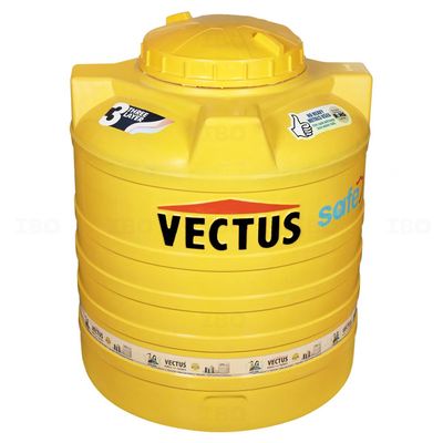Vectus Silk 3 Layer Yellow 500 L Overhead Tank