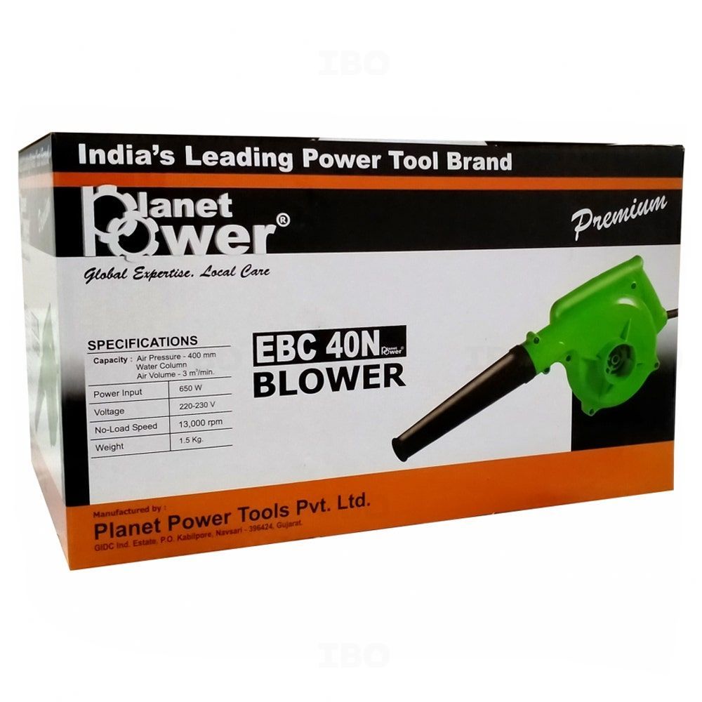 Buy Planet Power EBC40N 650 watts Air Blower on IBO Store Best Price. Genuine Products Quick Delivery Pay on Delivery